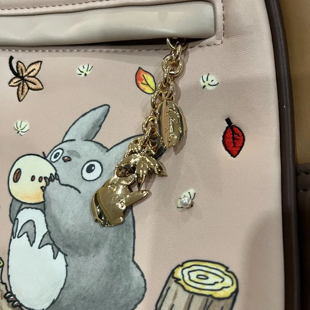 Our Universe Studio Ghibli My Neighbor Totoro Fall Foliage Mini Backpack - S.O. - Picture 3 of 8
